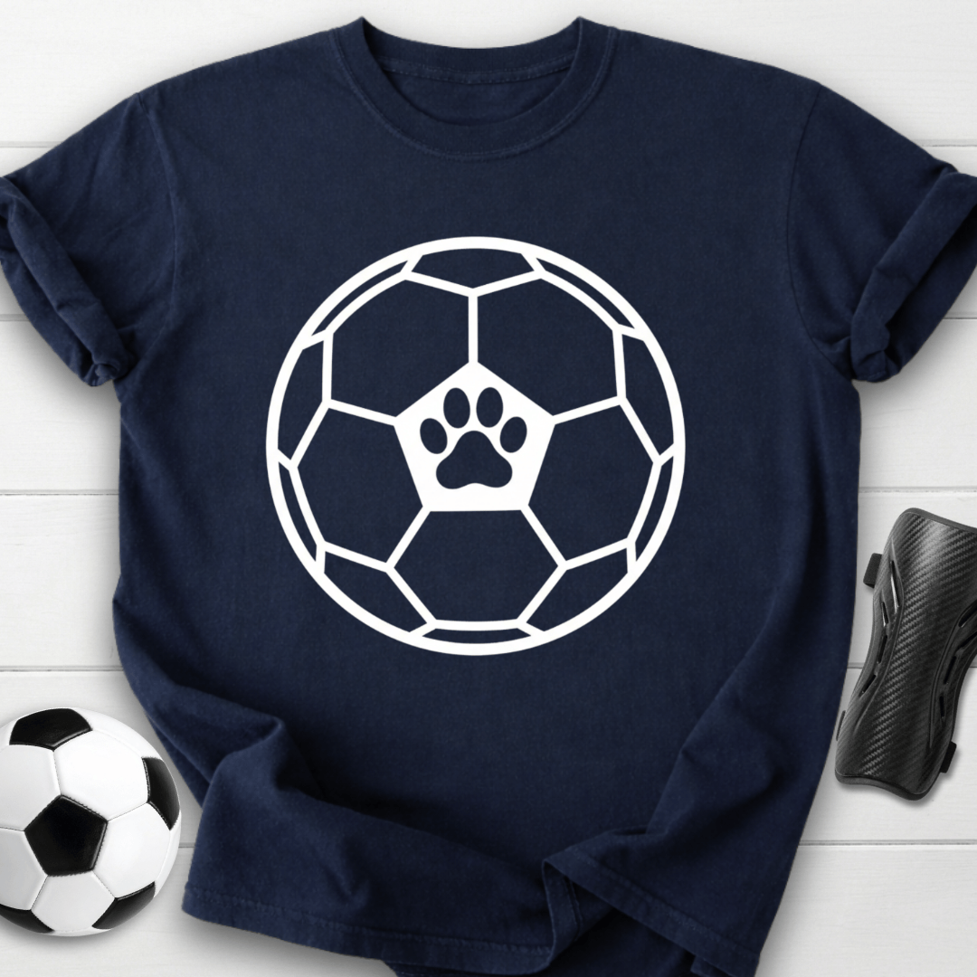 Dog Paw Graphic T-Shirt