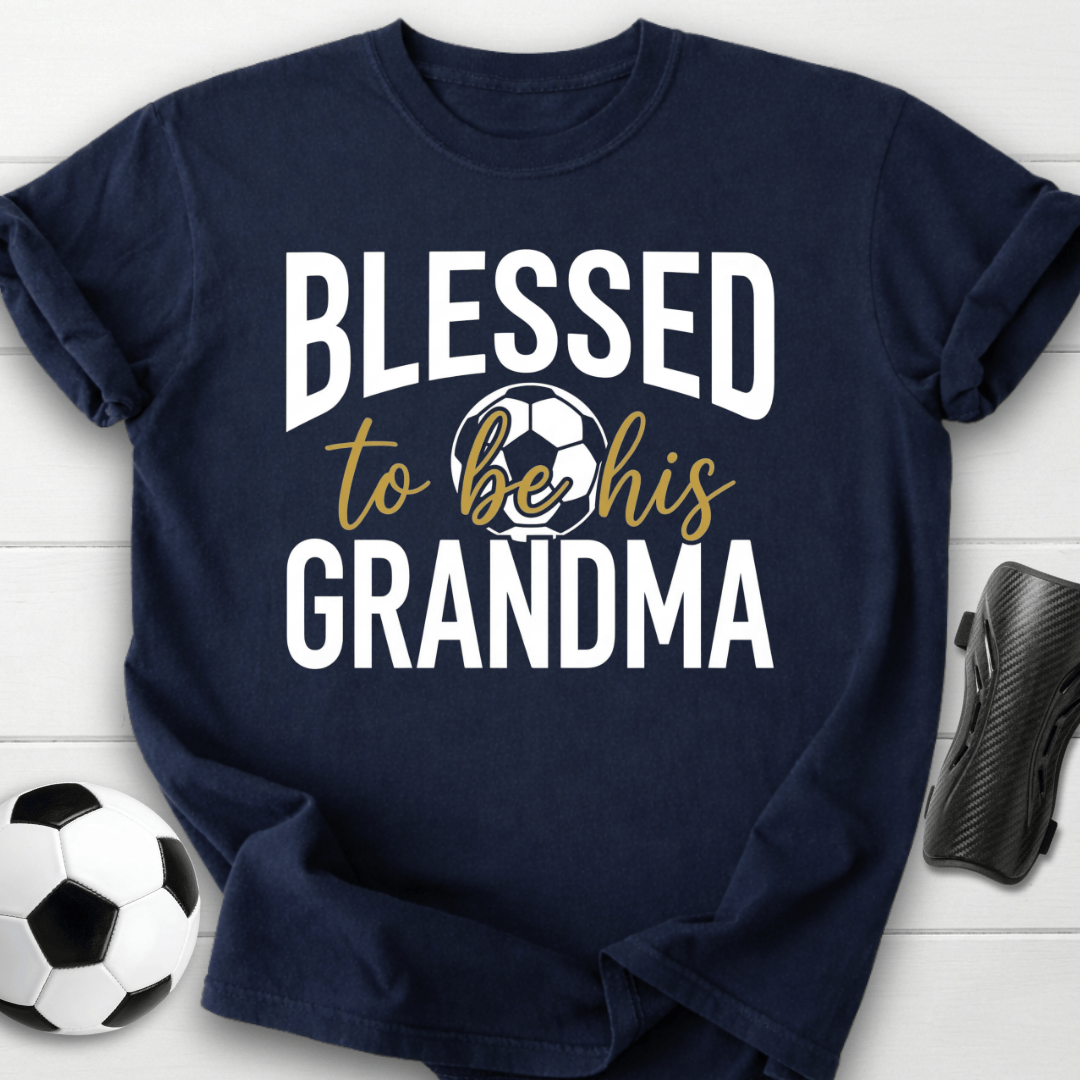 Blessed To Be His Grandma T-Shirt