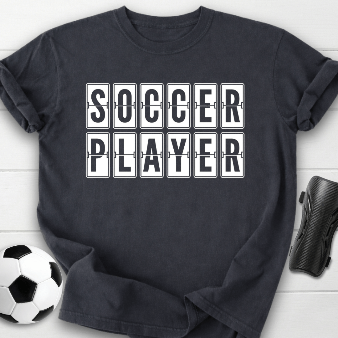 Soccer Player Tiles T-Shirt