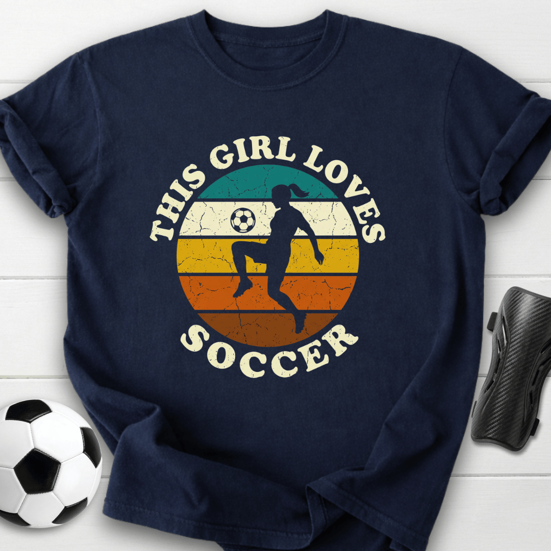 This Girl Loves Soccer T-Shirt