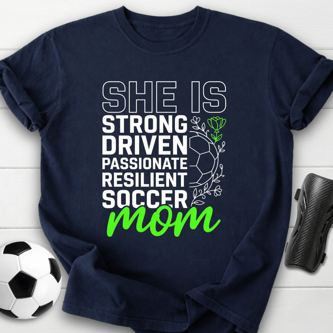 Strong Soccer Mom T-Shirt