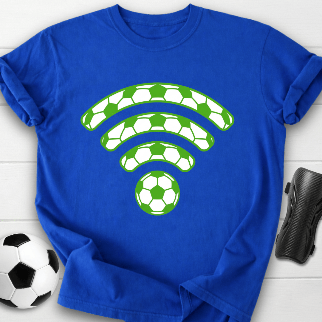 Soccer WiFi Signal T-Shirt