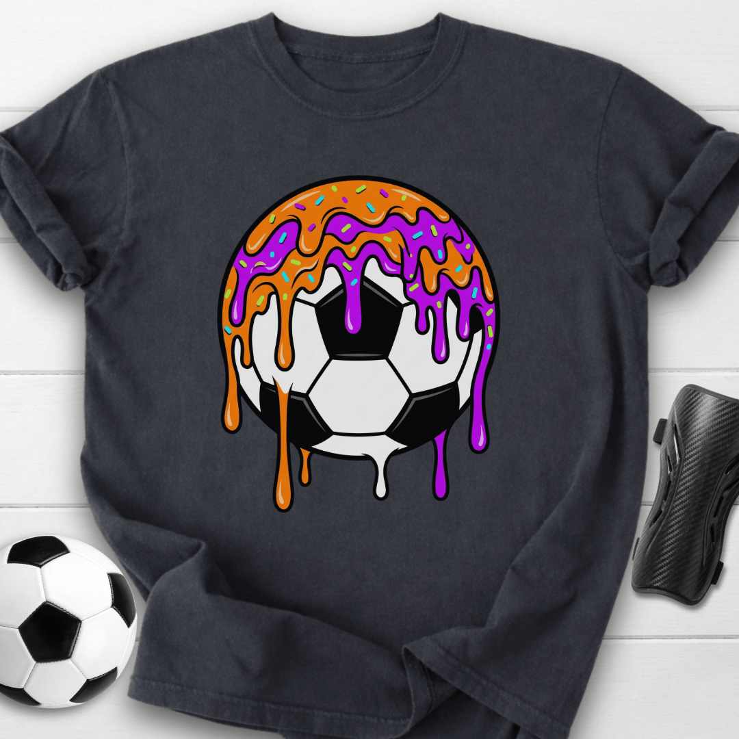 Dripping Soccer Ball T-Shirt