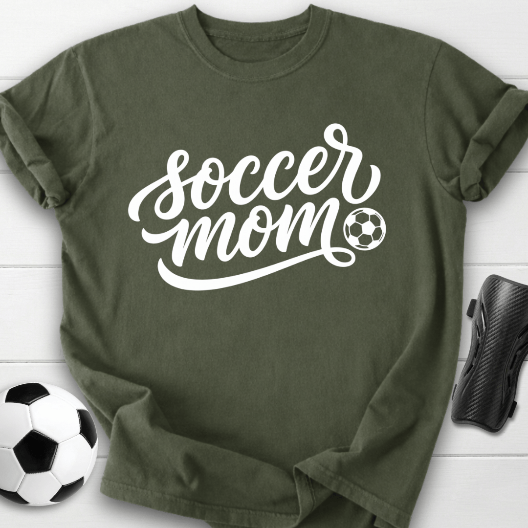 Soccer Mom Script T-Shirt