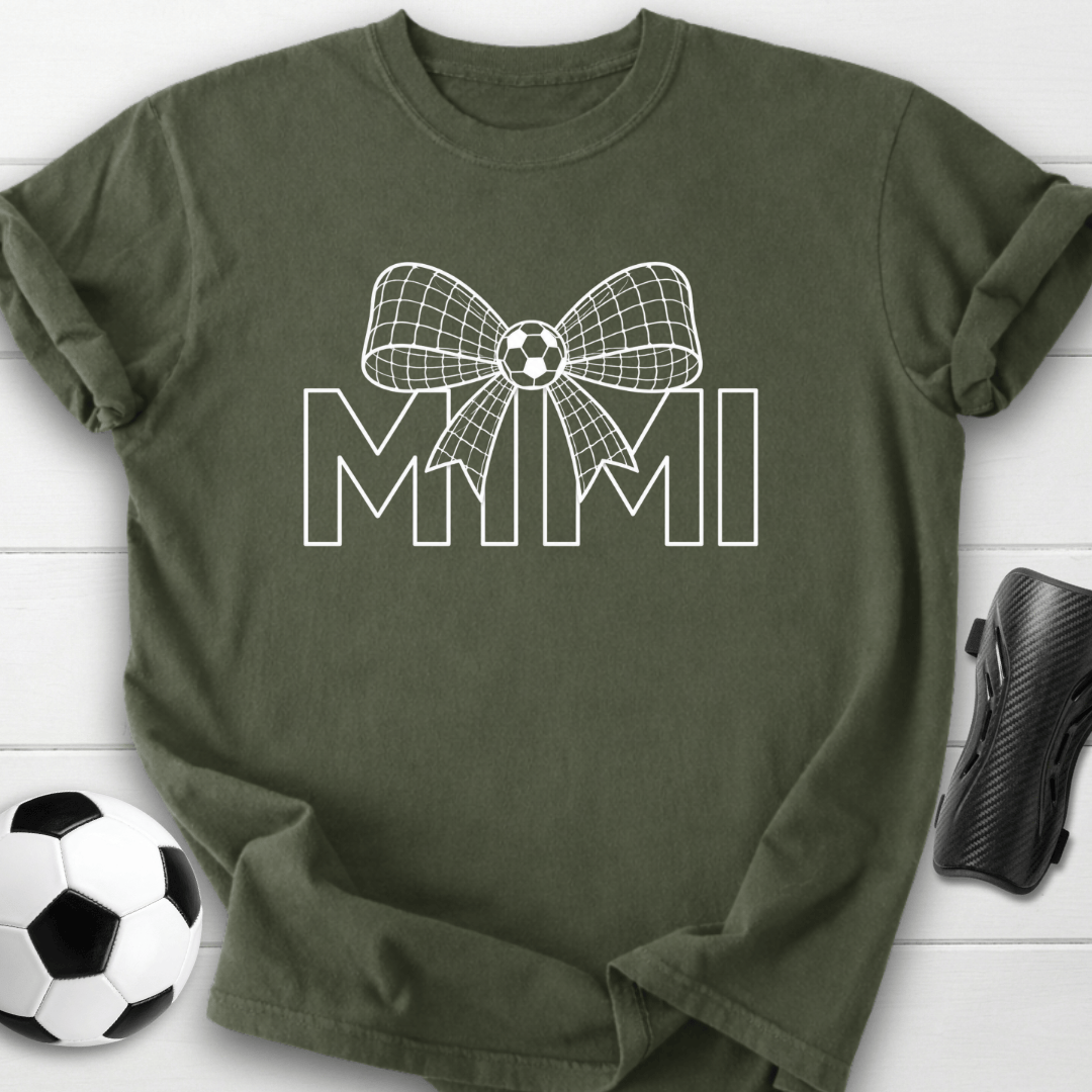 Soccer Mimi Bow T-Shirt