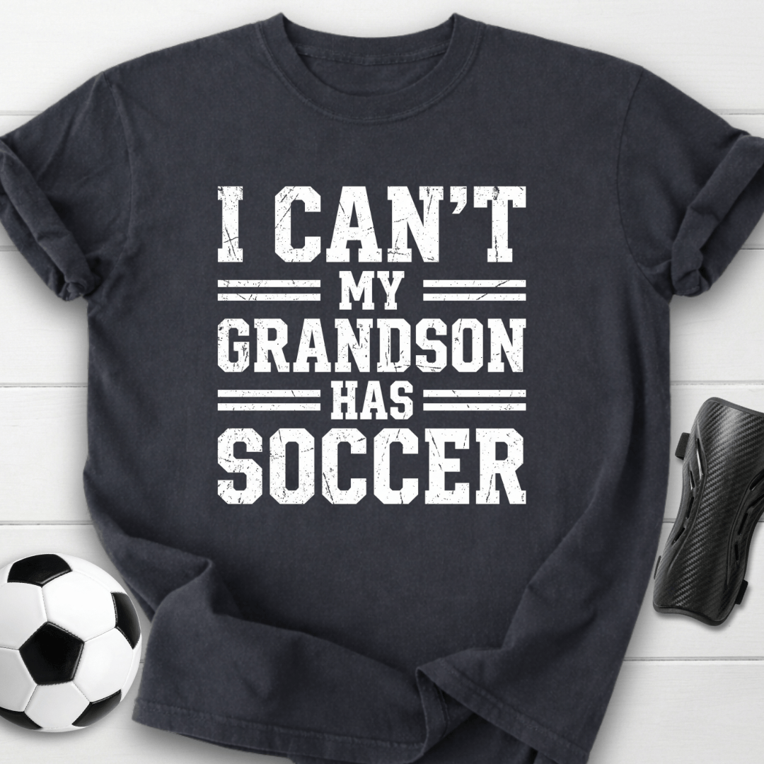 Grandson Has Soccer T-Shirt