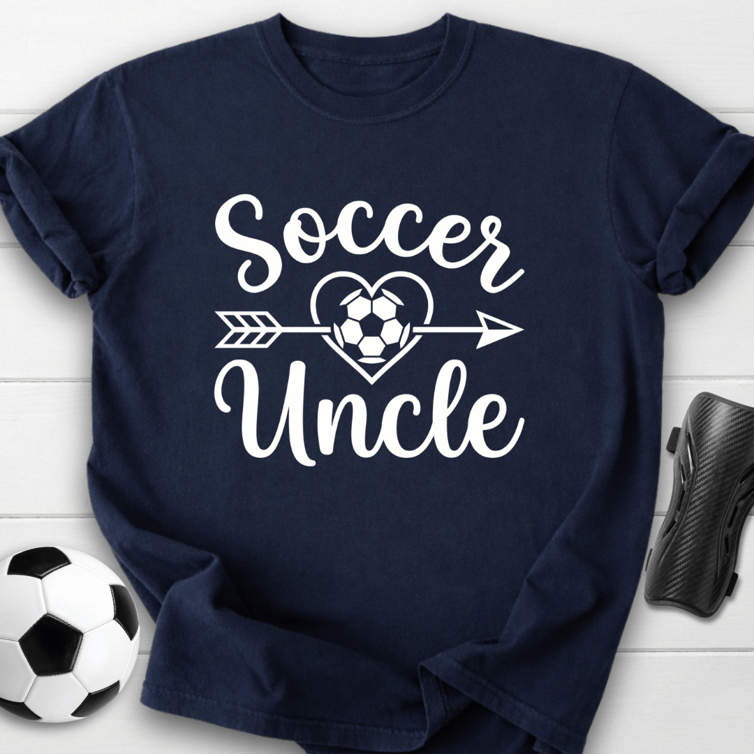 Soccer Uncle Heart & Arrow T-Shirt