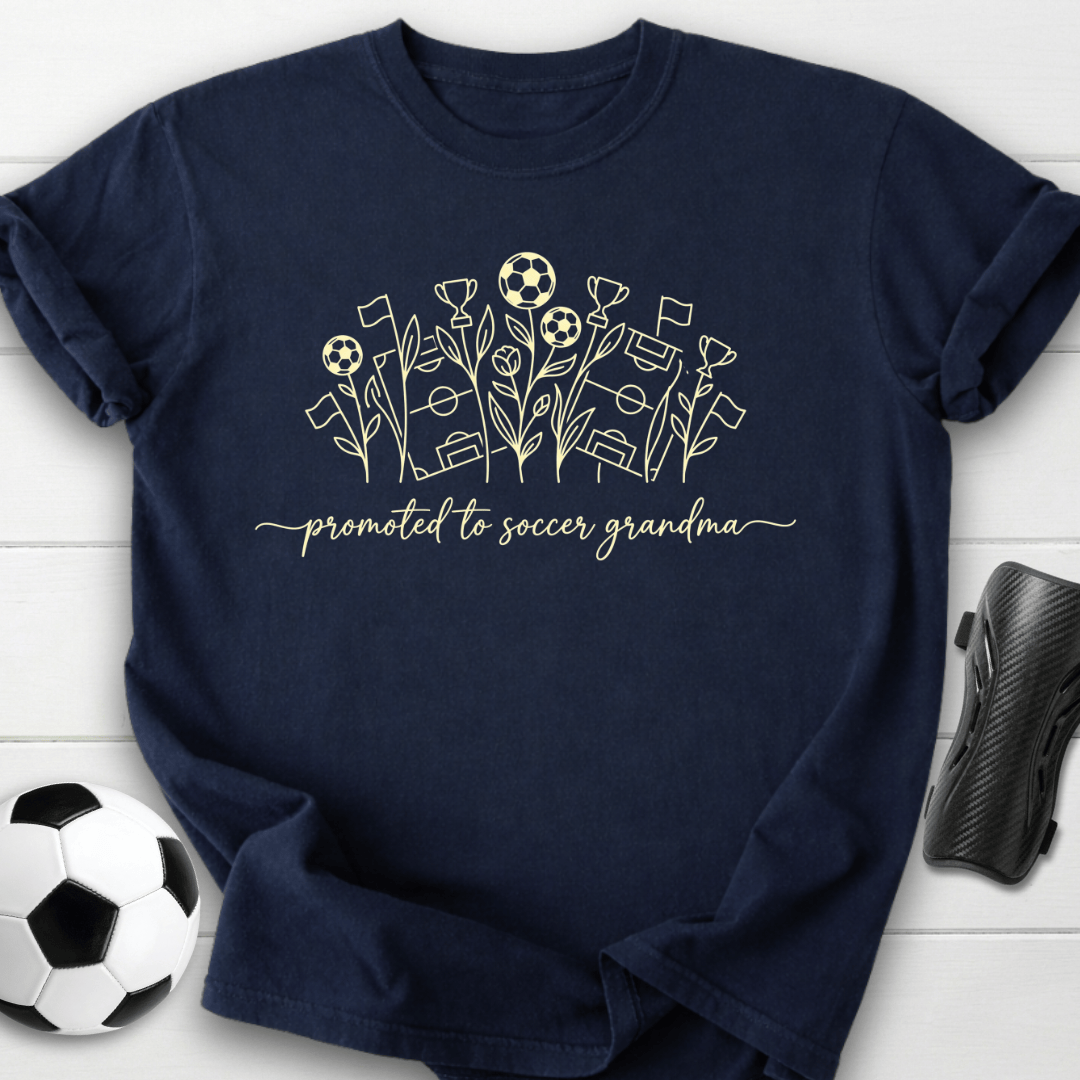 Promoted To Soccer Grandma T-Shirt