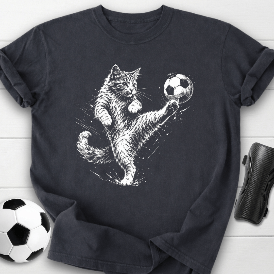 Soccer Cat T-Shirt