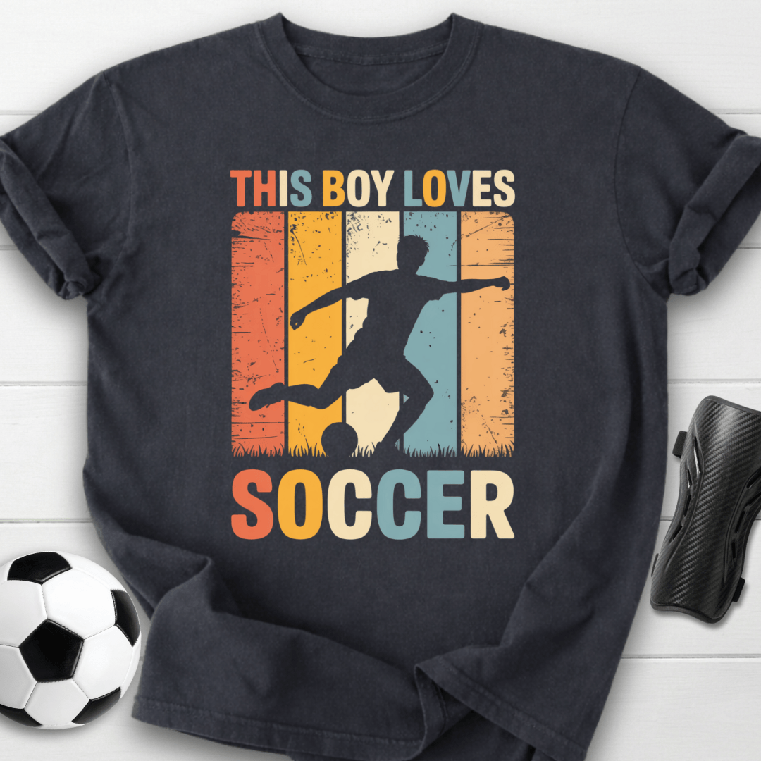 This Boy Loves Soccer T-Shirt