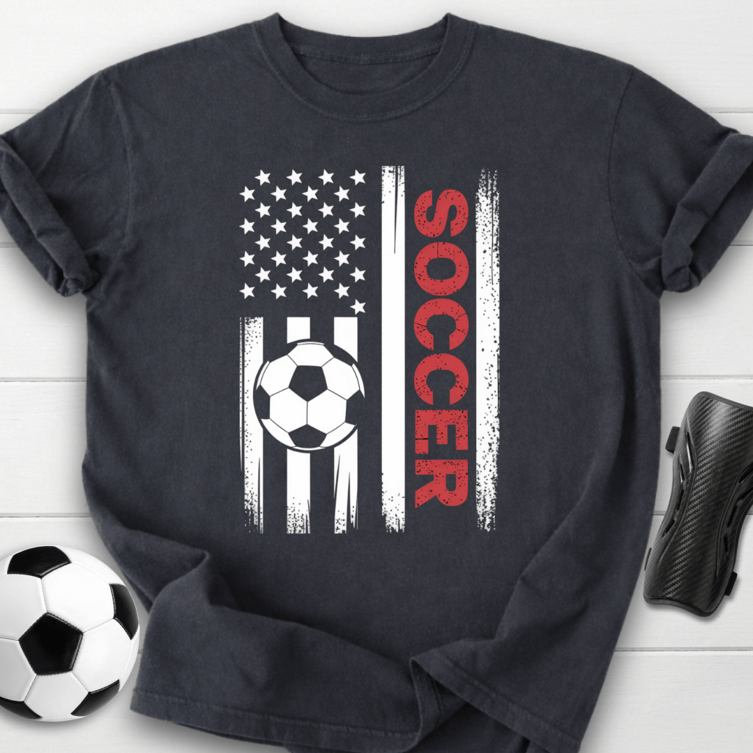 USA Soccer Flag T-Shirt