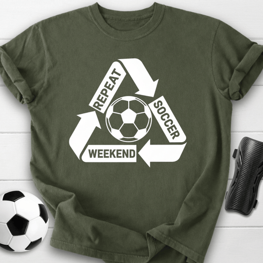 Repeat Soccer Weekend T-Shirt