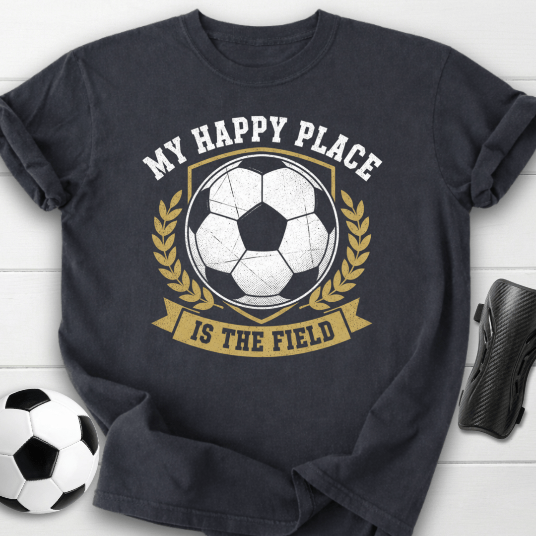 My Happy Place Is The Field T-Shirt