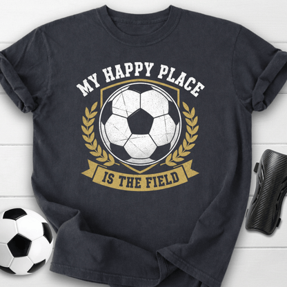 My Happy Place Is The Field T-Shirt