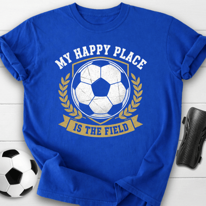 My Happy Place Is The Field T-Shirt