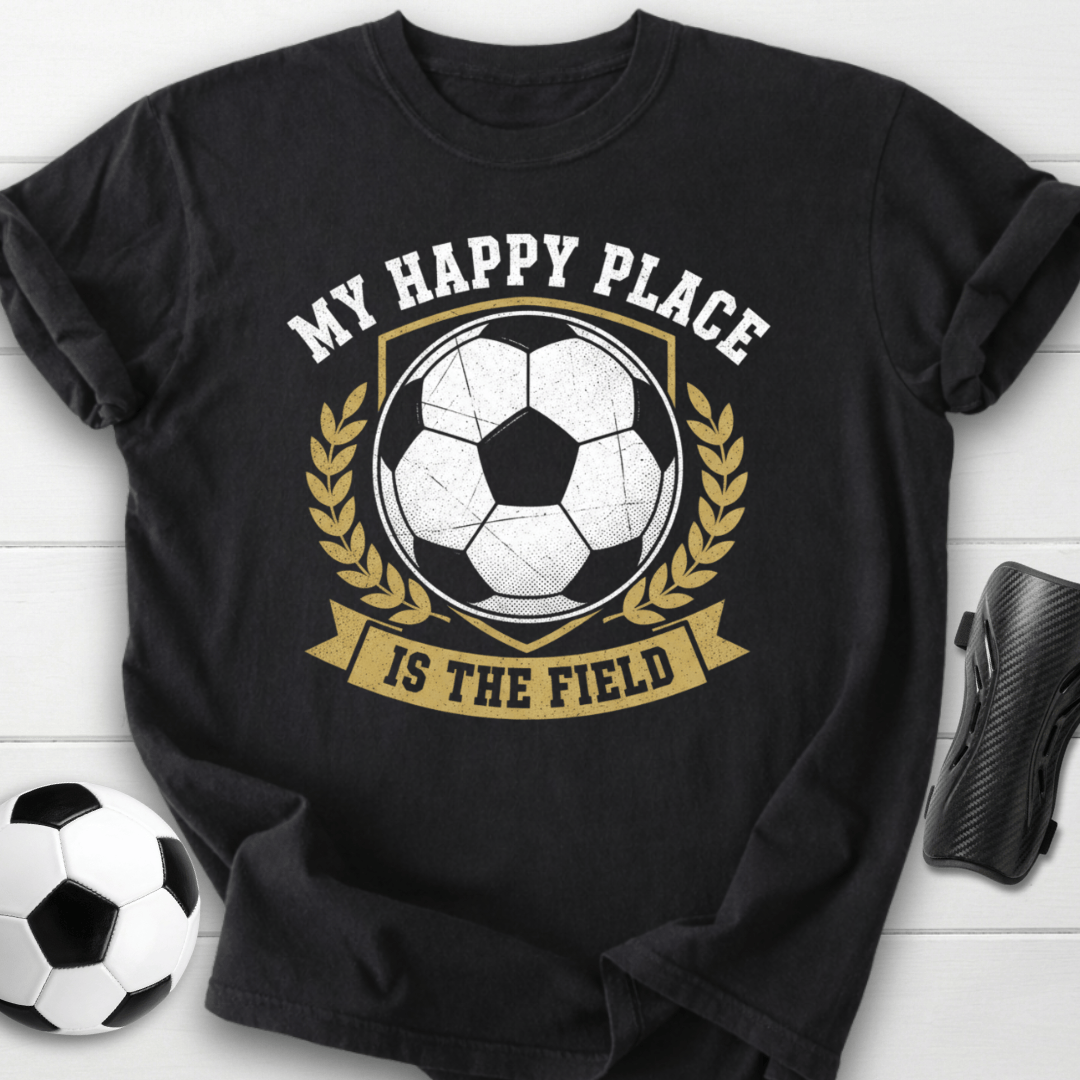 My Happy Place Is The Field T-Shirt