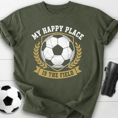 My Happy Place Is The Field T-Shirt