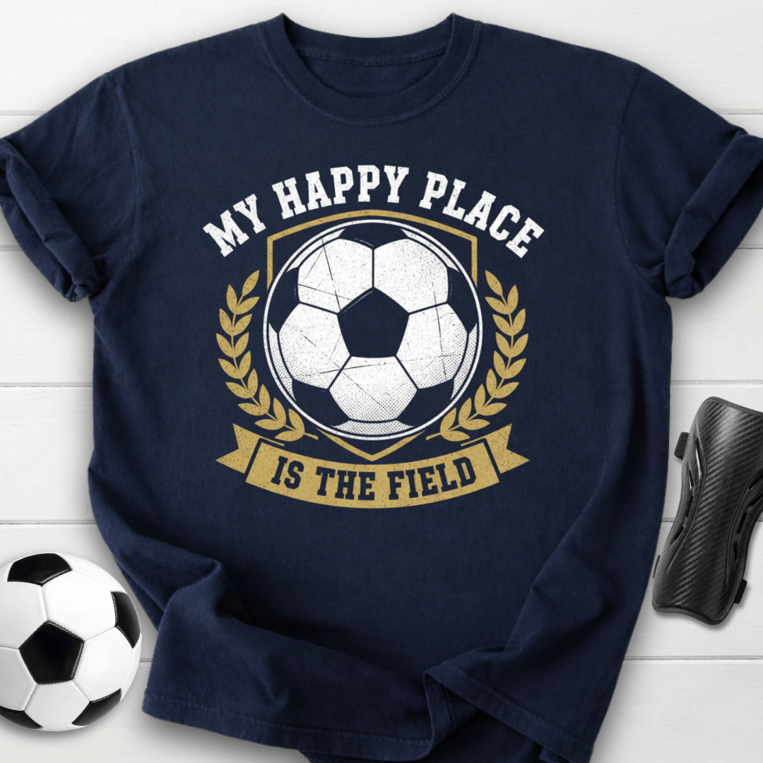 My Happy Place Is The Field T-Shirt