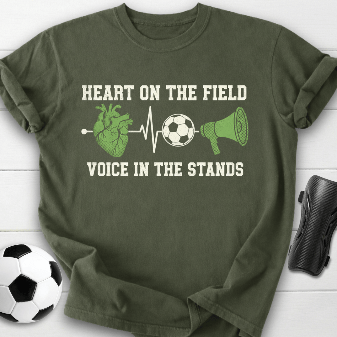 Heart On The Field Voice In The Stands T-Shirt