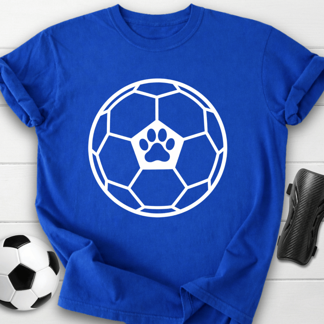 Dog Paw Graphic T-Shirt