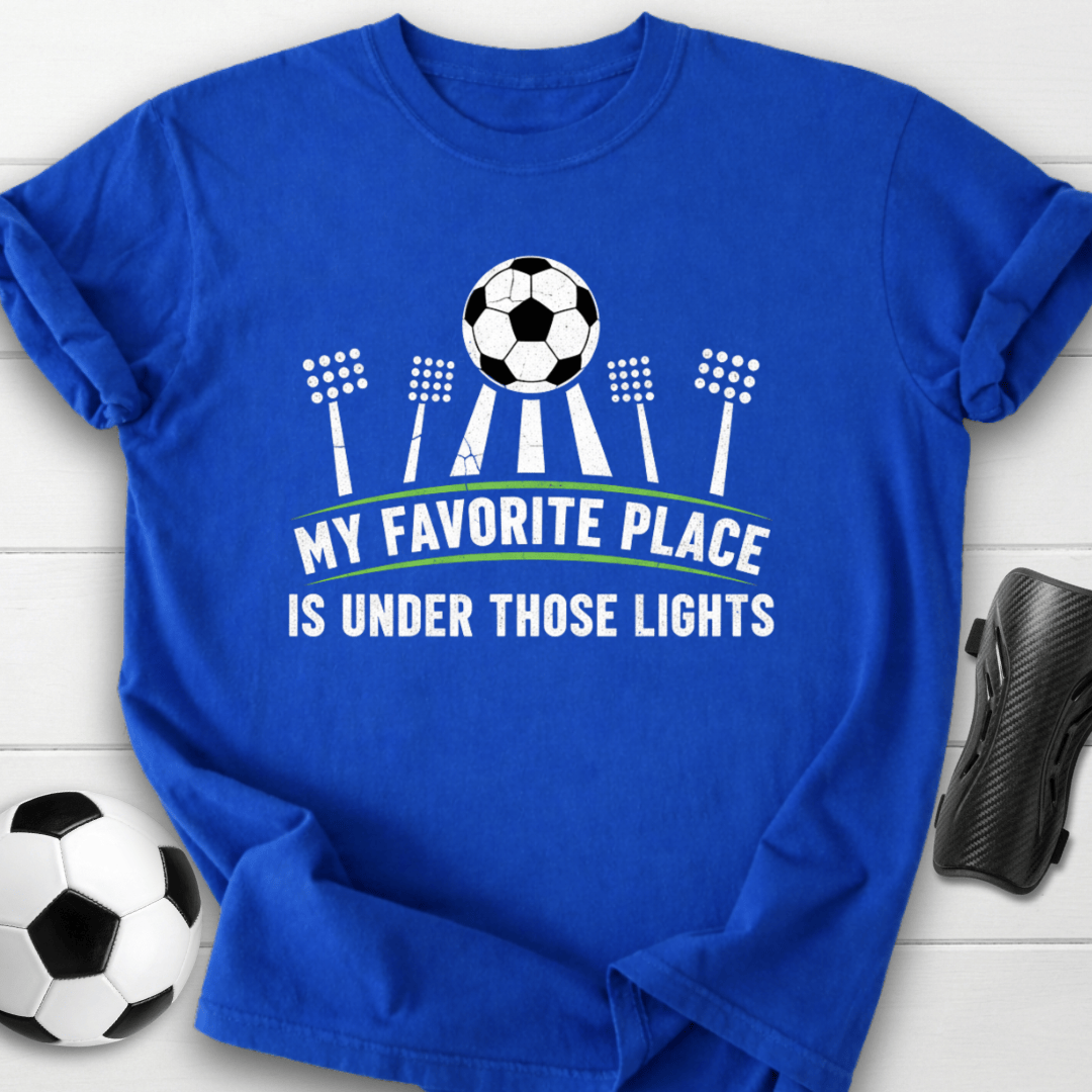 My Favorite Place Is Under Those Lights T-Shirt
