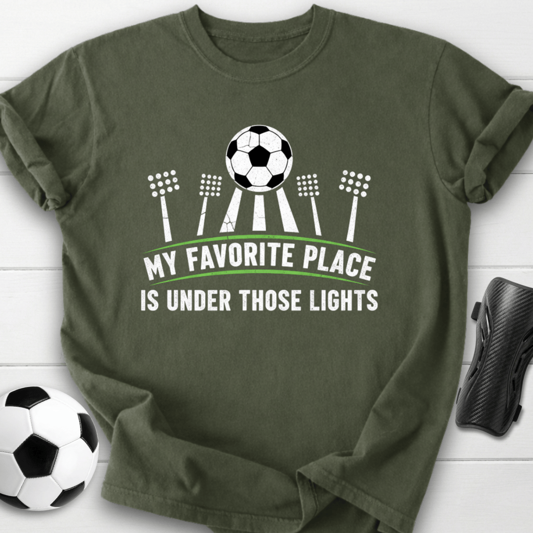 My Favorite Place Is Under Those Lights T-Shirt
