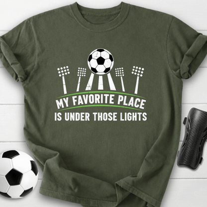 My Favorite Place Is Under Those Lights T-Shirt