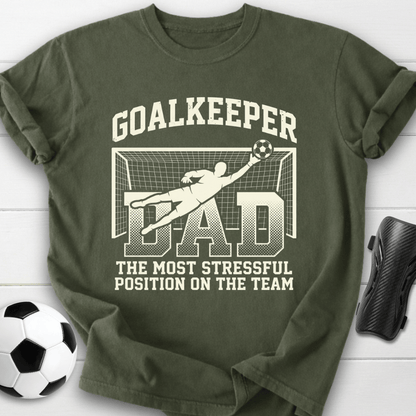 Goalkeeper Dad Soccer T-Shirt
