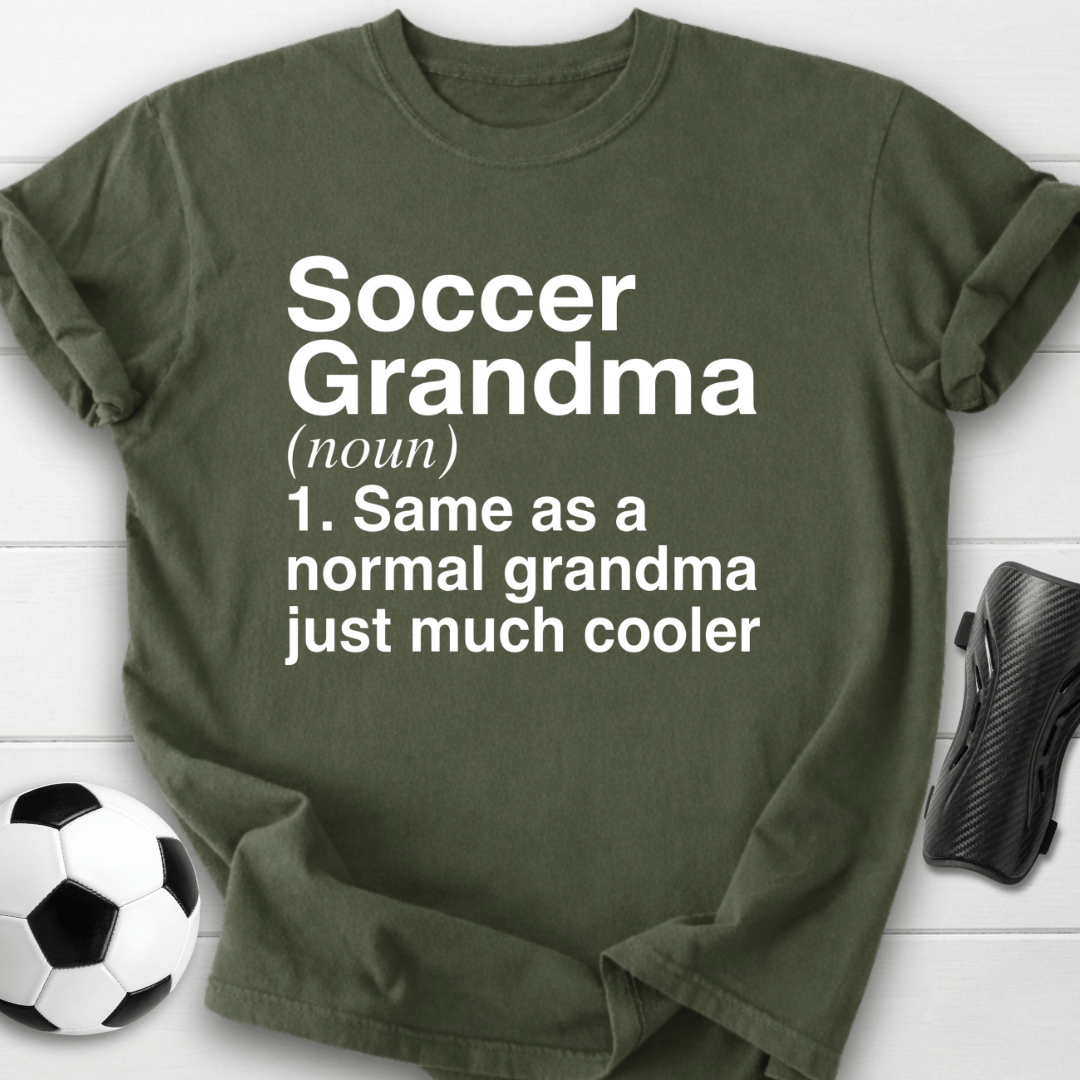 Soccer Grandma Definition T-Shirt