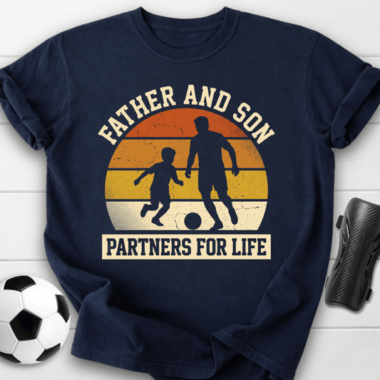 Father And Son Partners For Life T-Shirt