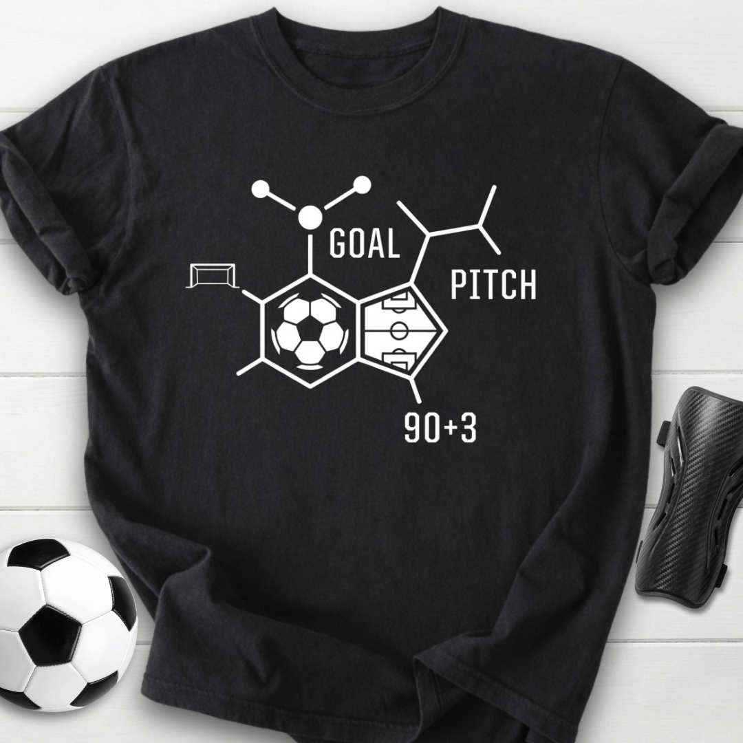 Chemistry Goal Pitch 90+3 Graphic T-Shirt