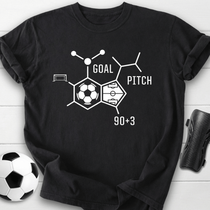 Chemistry Goal Pitch 90+3 Graphic T-Shirt