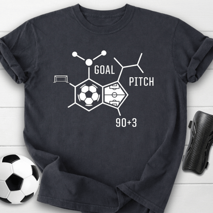 Chemistry Goal Pitch 90+3 Graphic T-Shirt