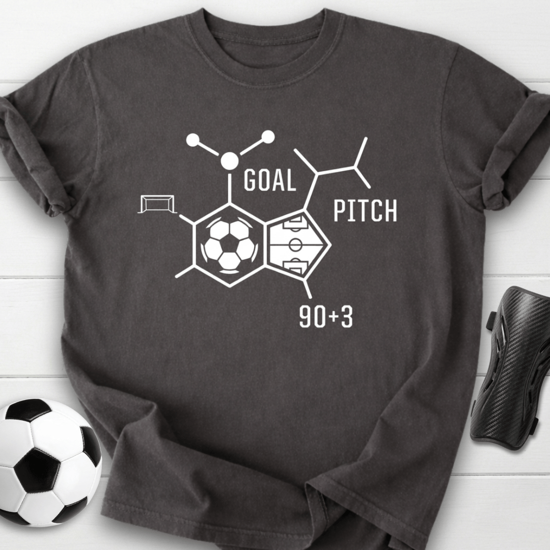 Chemistry Goal Pitch 90+3 Graphic T-Shirt