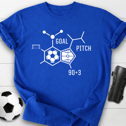 Chemistry Goal Pitch 90+3 Graphic T-Shirt