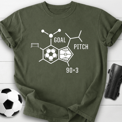 Chemistry Goal Pitch 90+3 Graphic T-Shirt