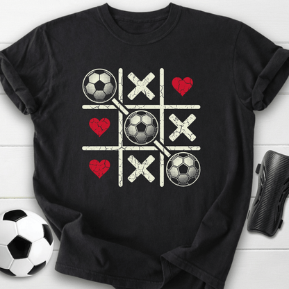 Soccer Tic Tac Toe T-Shirt