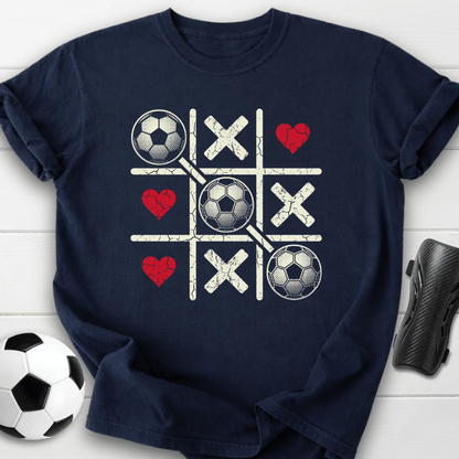 Soccer Tic Tac Toe T-Shirt