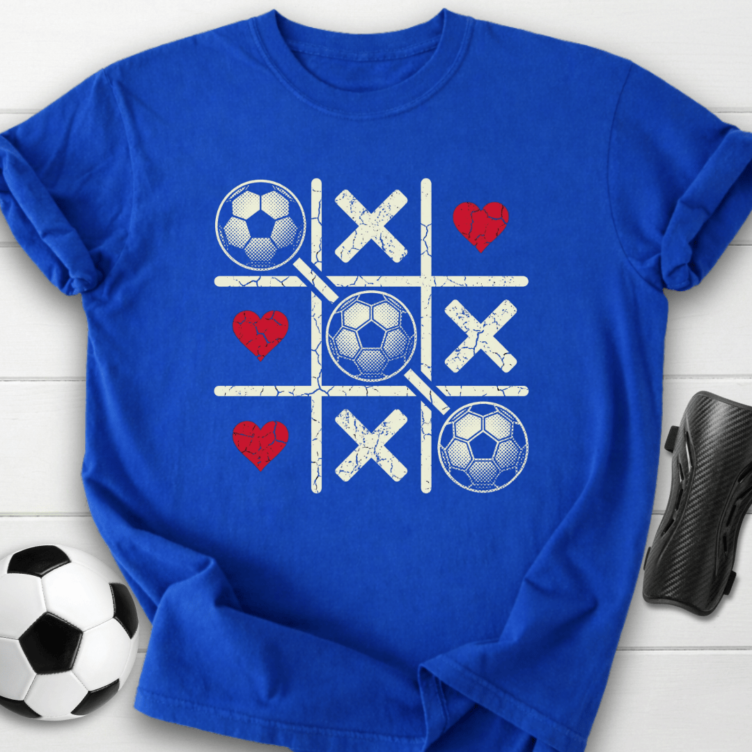 Soccer Tic Tac Toe T-Shirt