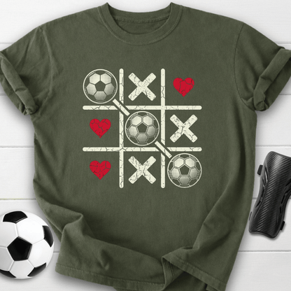Soccer Tic Tac Toe T-Shirt