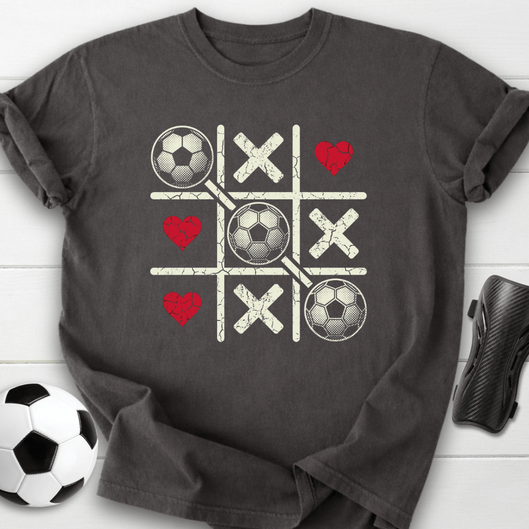 Soccer Tic Tac Toe T-Shirt