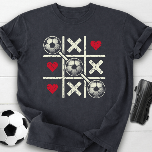 Soccer Tic Tac Toe T-Shirt