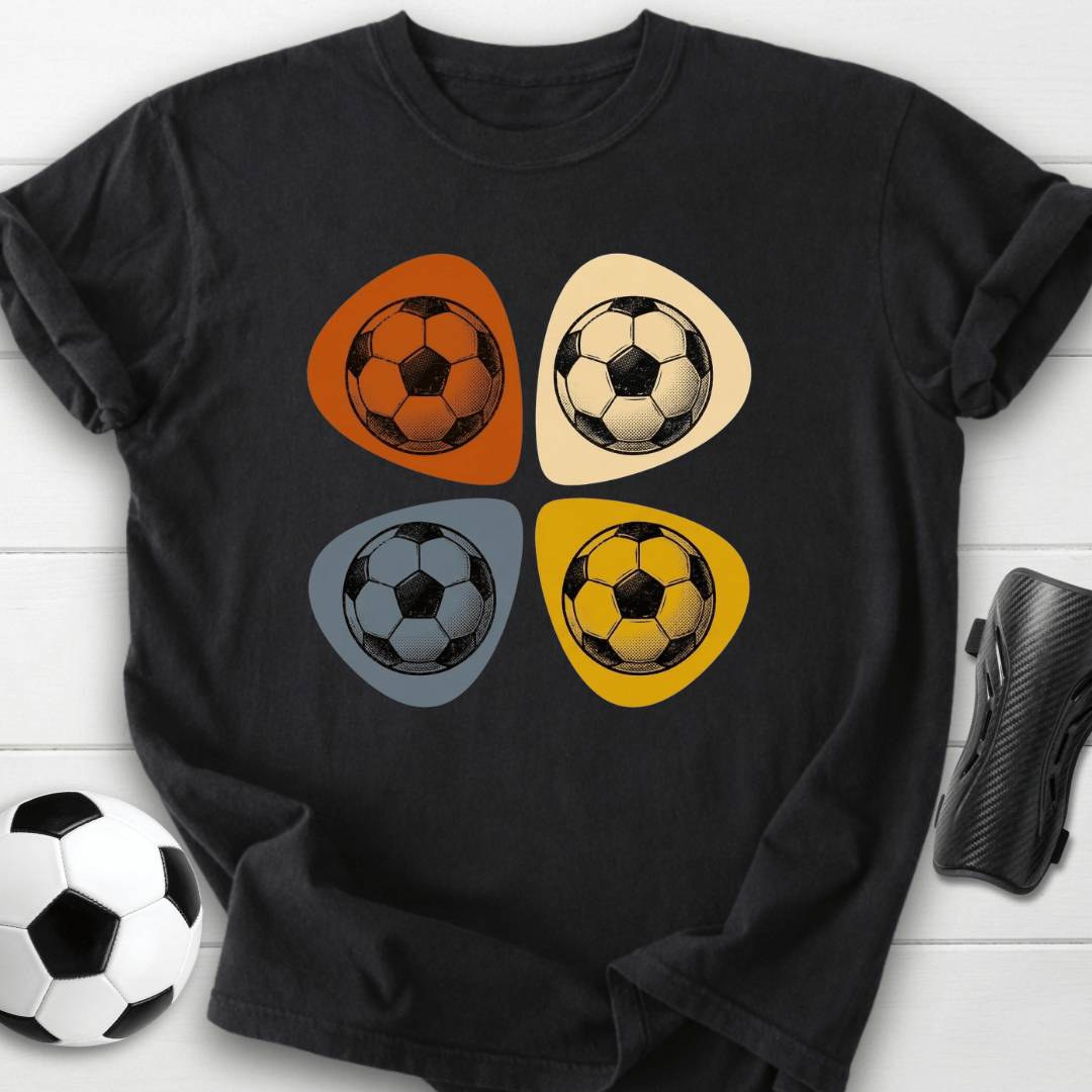 Retro Soccer Balls T-Shirt