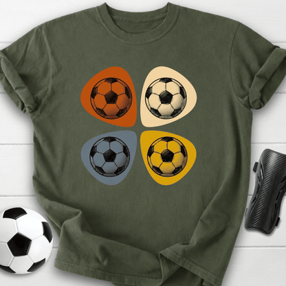 Retro Soccer Balls T-Shirt