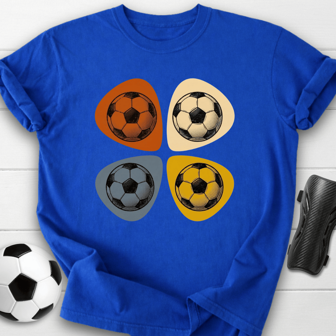 Retro Soccer Balls T-Shirt