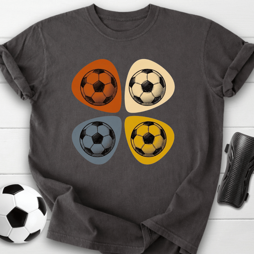 Retro Soccer Balls T-Shirt