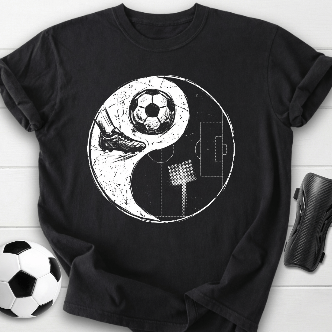 Soccer Yin Yang T-Shirt