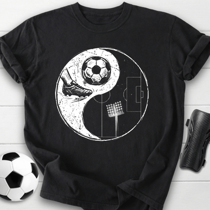 Soccer Yin Yang T-Shirt