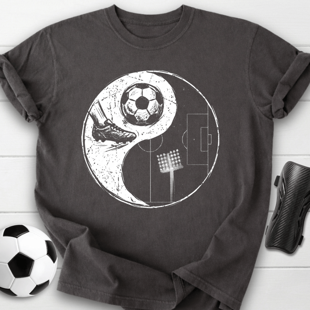 Soccer Yin Yang T-Shirt