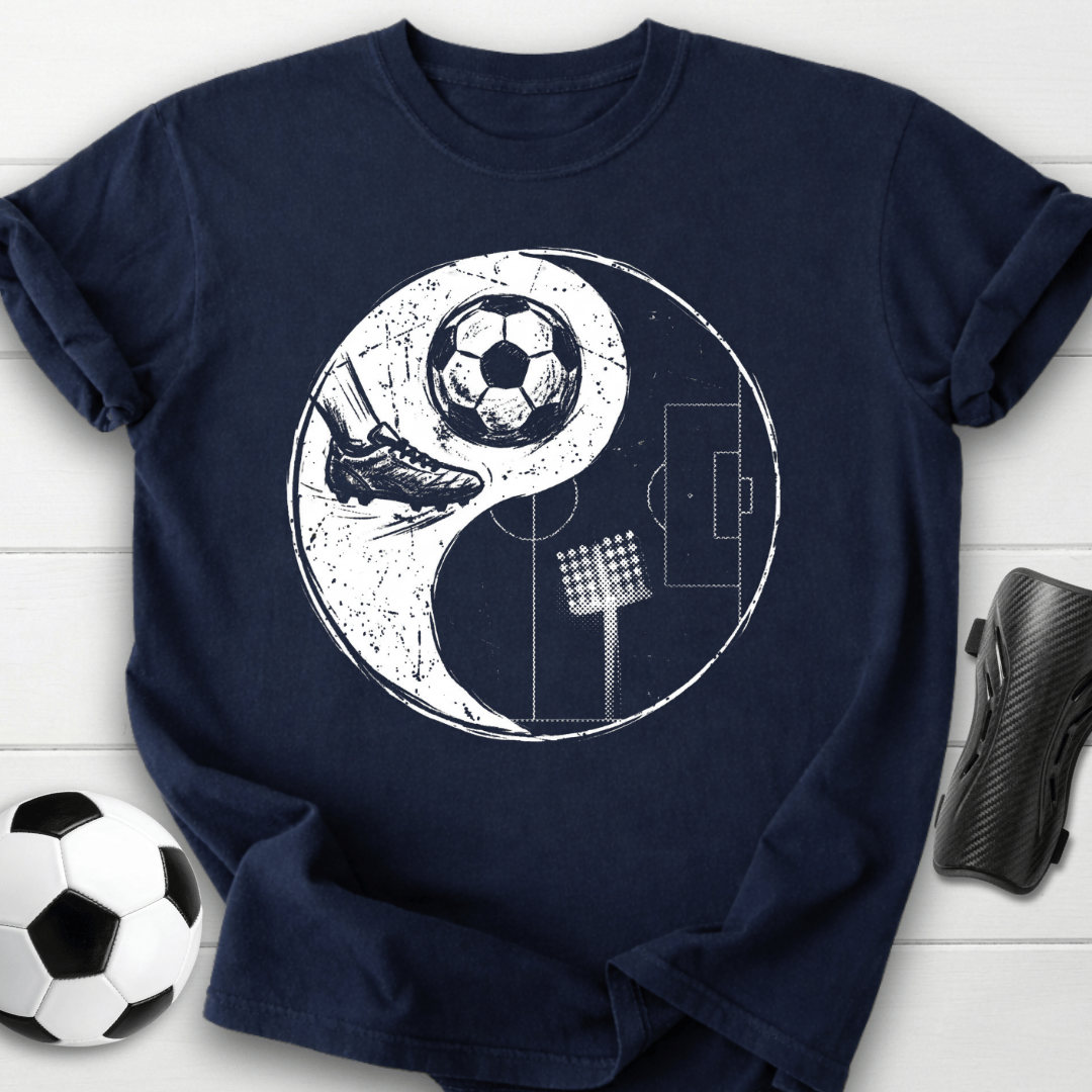 Soccer Yin Yang T-Shirt